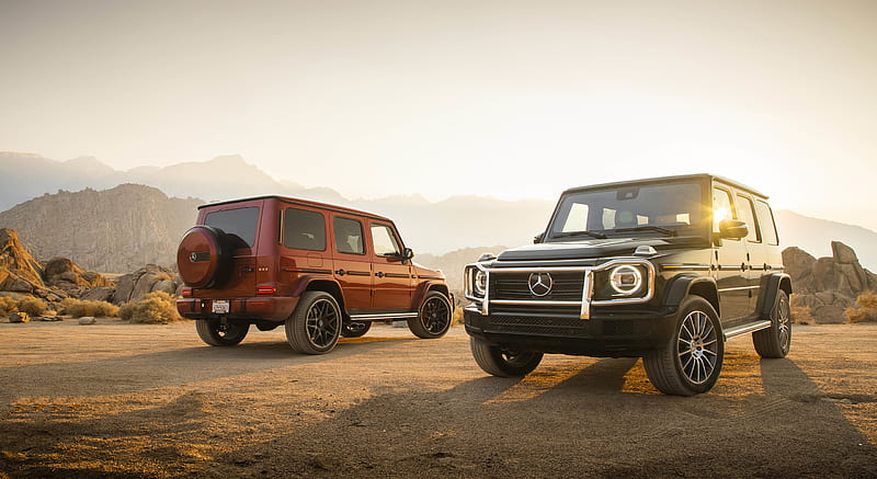 2019 Mercedes-Benz G550 G-Class (U.S.-Spec) and 2019 G63 AMG , car, HD wallpaper 2019 Mercedes-Benz G550 G-Class (U.S.-Spec) and 2019 G63 AMG , car, HD wallpaper