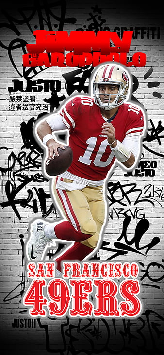 New Wallpaper Wednesday. Sweet pic of Jimmy G. : r/49ers