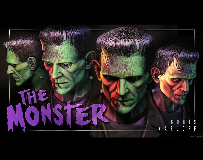 Halloween, Holiday, Creature, Monster, Frankenstein, Horror, HD wallpaper