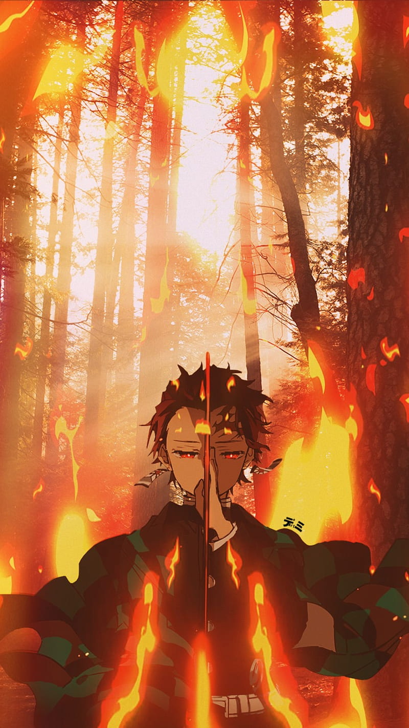 Kyojuro Flame Breathing Live Wallpaper  Anime Live wallpapers Slayer