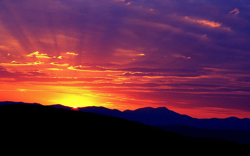 Colorado sunrise, HD wallpaper