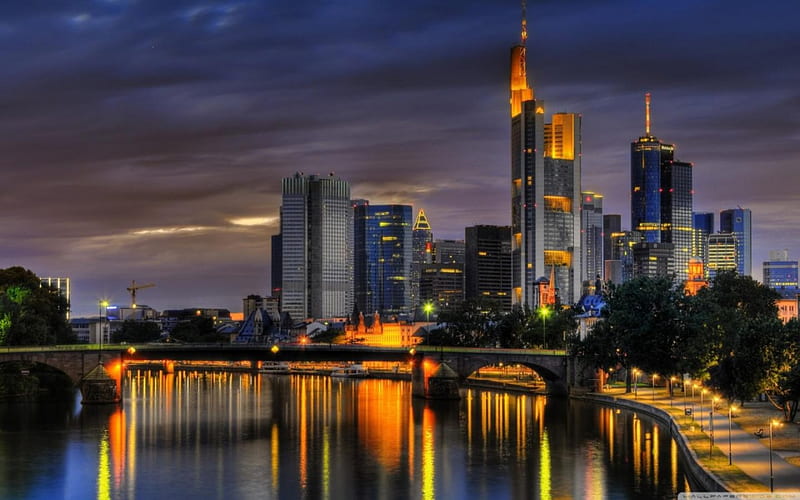 Frankfurt/Main, Frankfurt, Germany, Architecture, HD wallpaper