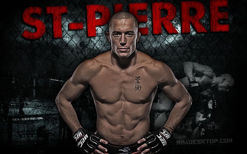 Sports, Mixed Martial Arts, Mma, Ultimate Fighting Championship, Georges St Pierre, HD wallpaper