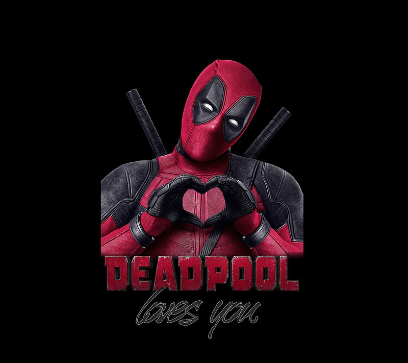 Deadpool loves you, marvel, wade wilson, HD wallpaper