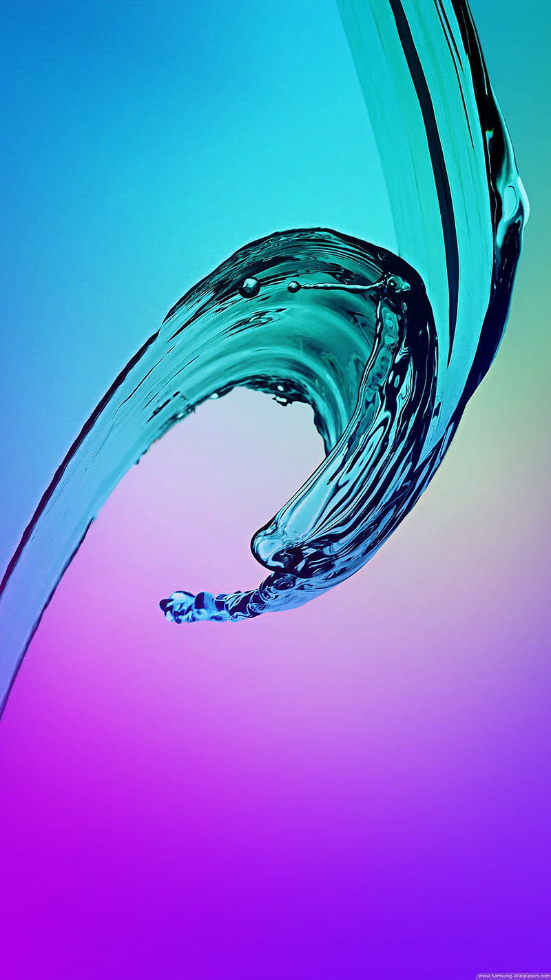 Samsung Blue Water, HD phone wallpaper