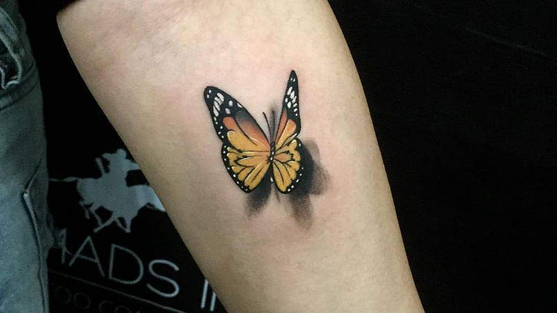 Butterfly tattoo tattoos hires stock photography and images  Alamy