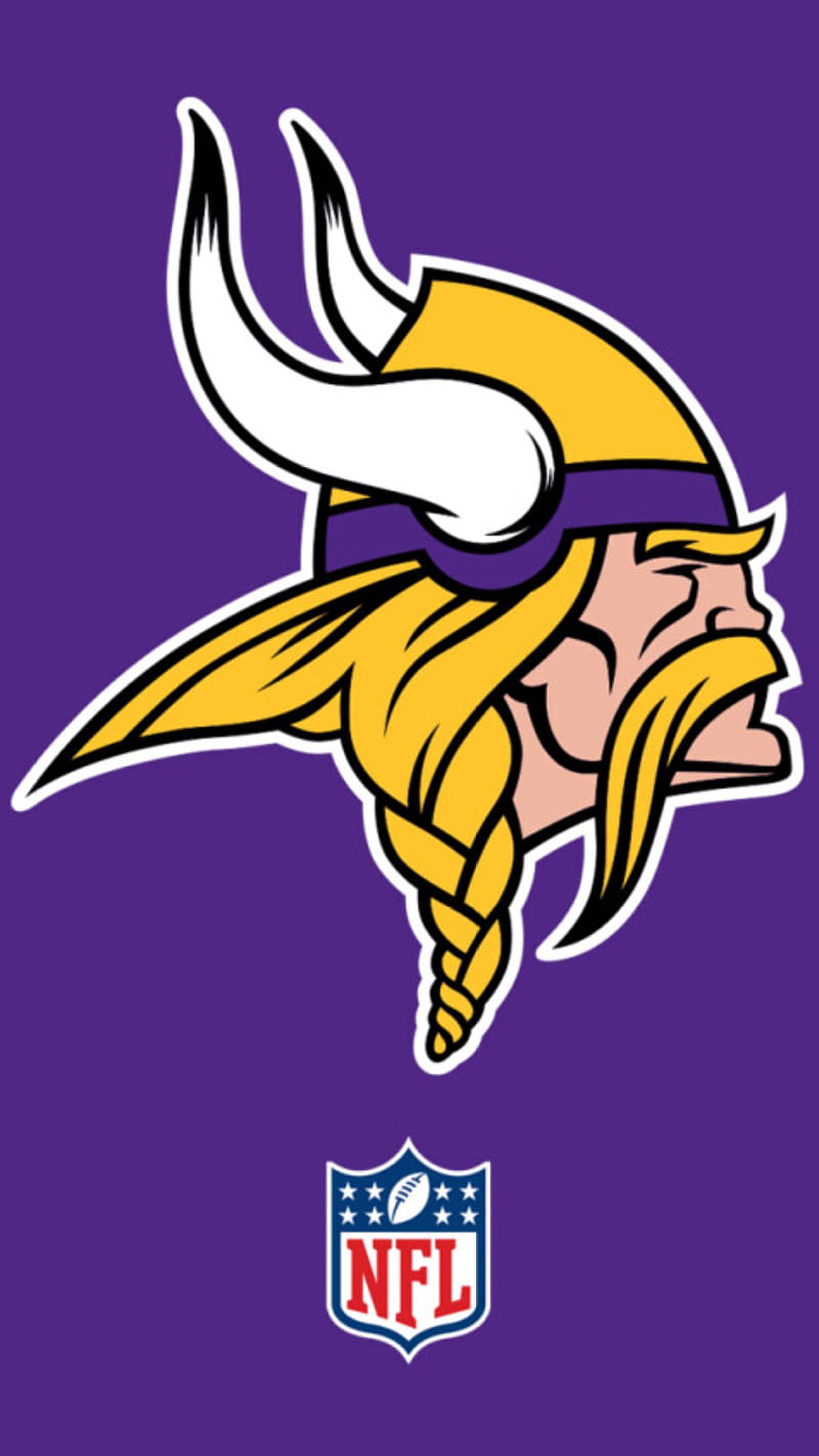 Vikings, football, gold, logo, minnesota, nfl, purple, skol, teams, HD  phone wallpaper