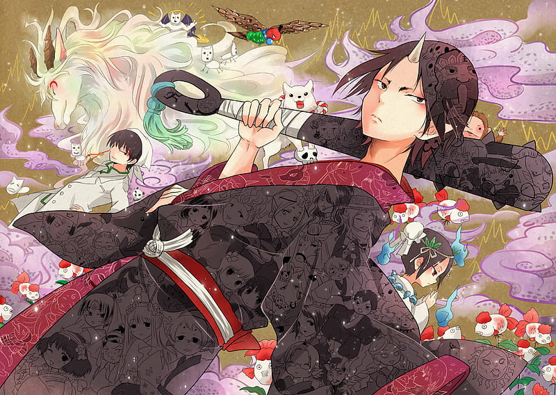 Anime, Hoozuki no Reitetsu, Hakutaku (Hoozuki no Reitetsu), Hoozuki (Hoozuki No Reitetsu), HD wallpaper