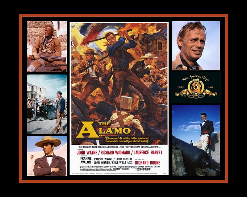 The Alamo 1960, alamo, the alamo, john wayne, john ford, HD wallpaper