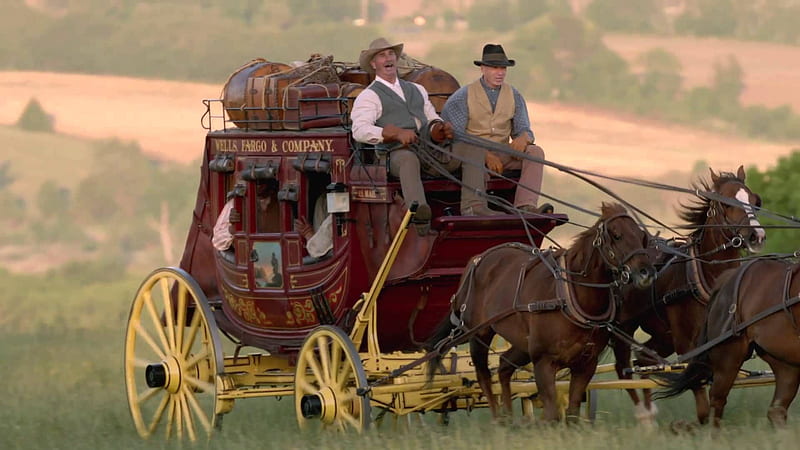 The Making of a Stagecoach Shoot: Building the Coach. Expert craftsman Doug Hansen shows how a Wells F. Stagecoach, Wells fargo stagecoach, Coach, HD wallpaper