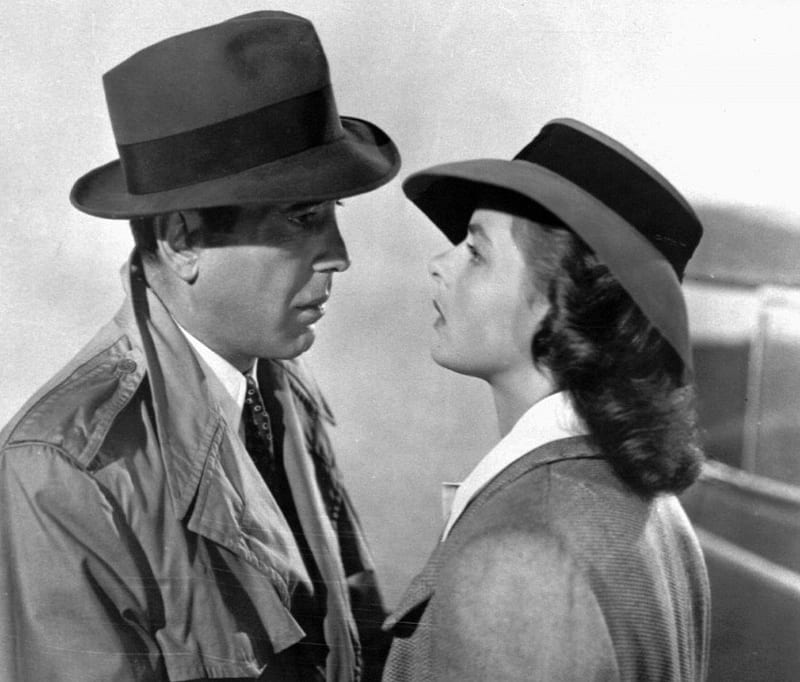 Here's Looking At You Kid!, bogart, heres looking at you kid, classic, casablanca, HD wallpaper