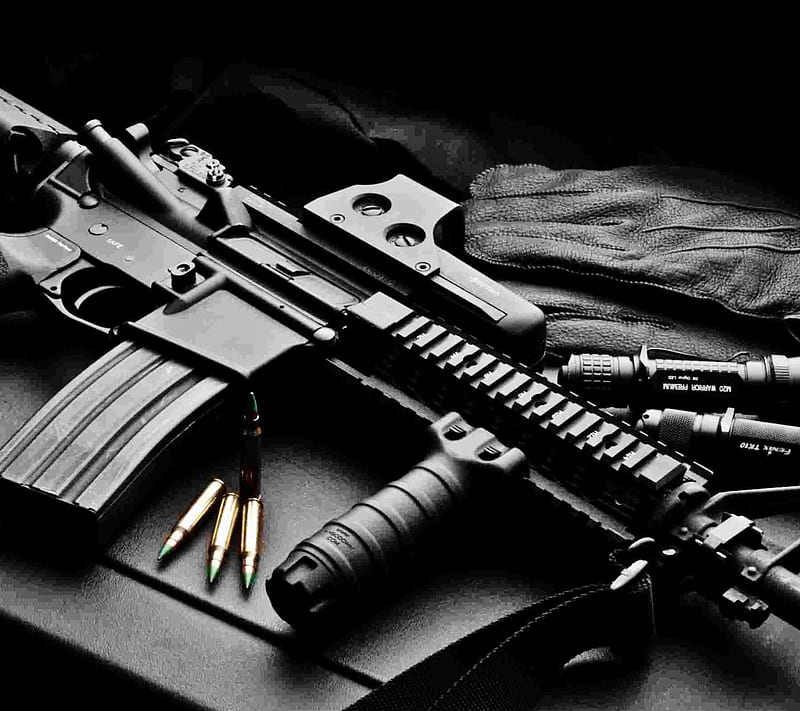 M4A1, ammo, gun, military, piston, refile, weapon, HD wallpaper