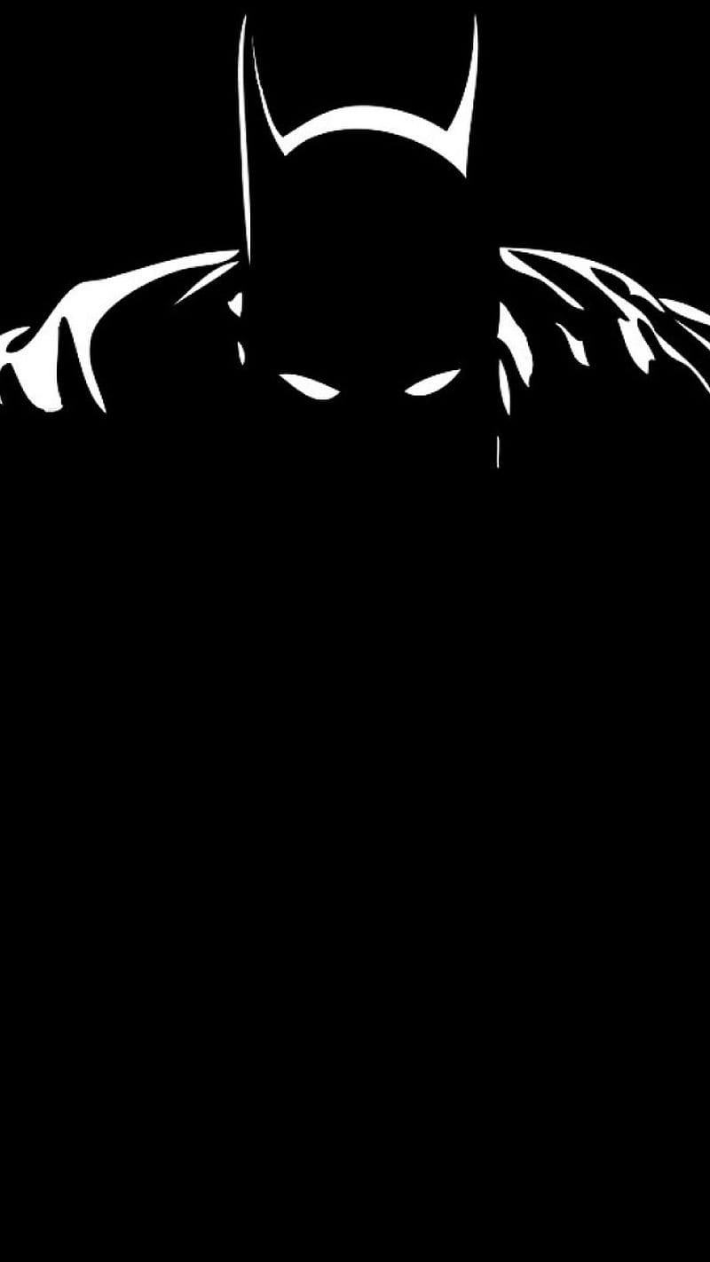 Batman, black, HD phone wallpaper | Peakpx