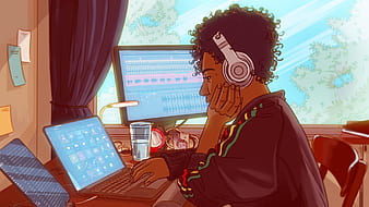  330 am lofi hip hop  jazzhop  chillhop mix study  android   iphone hd wallpaper background download HD Photos  Wallpapers 0 Images   Page 1