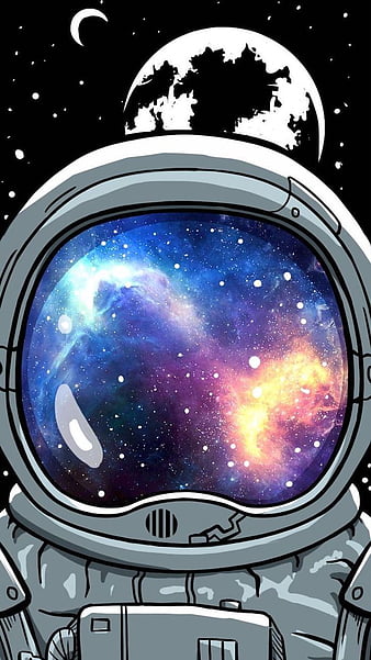 cartoon galaxy background