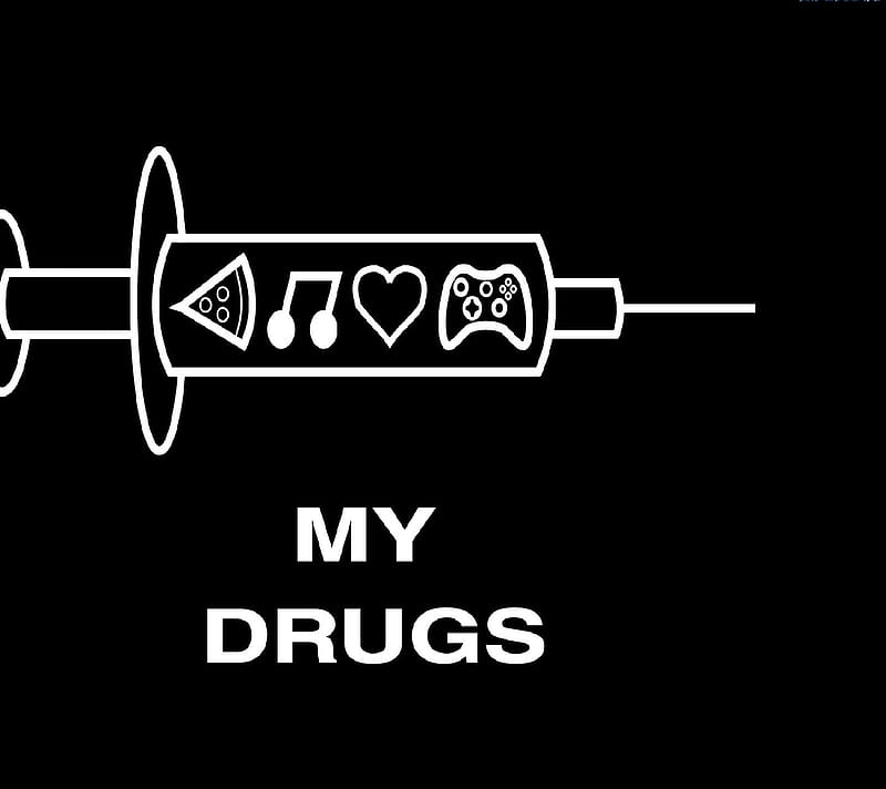 my drugs, HD wallpaper