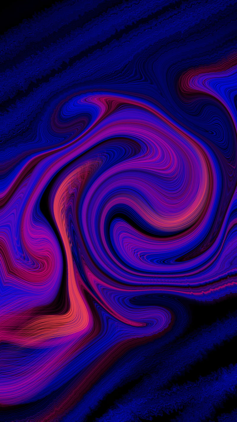 ABSTRACT , bezel less, fluid, holographic, hypnotic, illusion, liquid, optical, swirl, wave, HD phone wallpaper