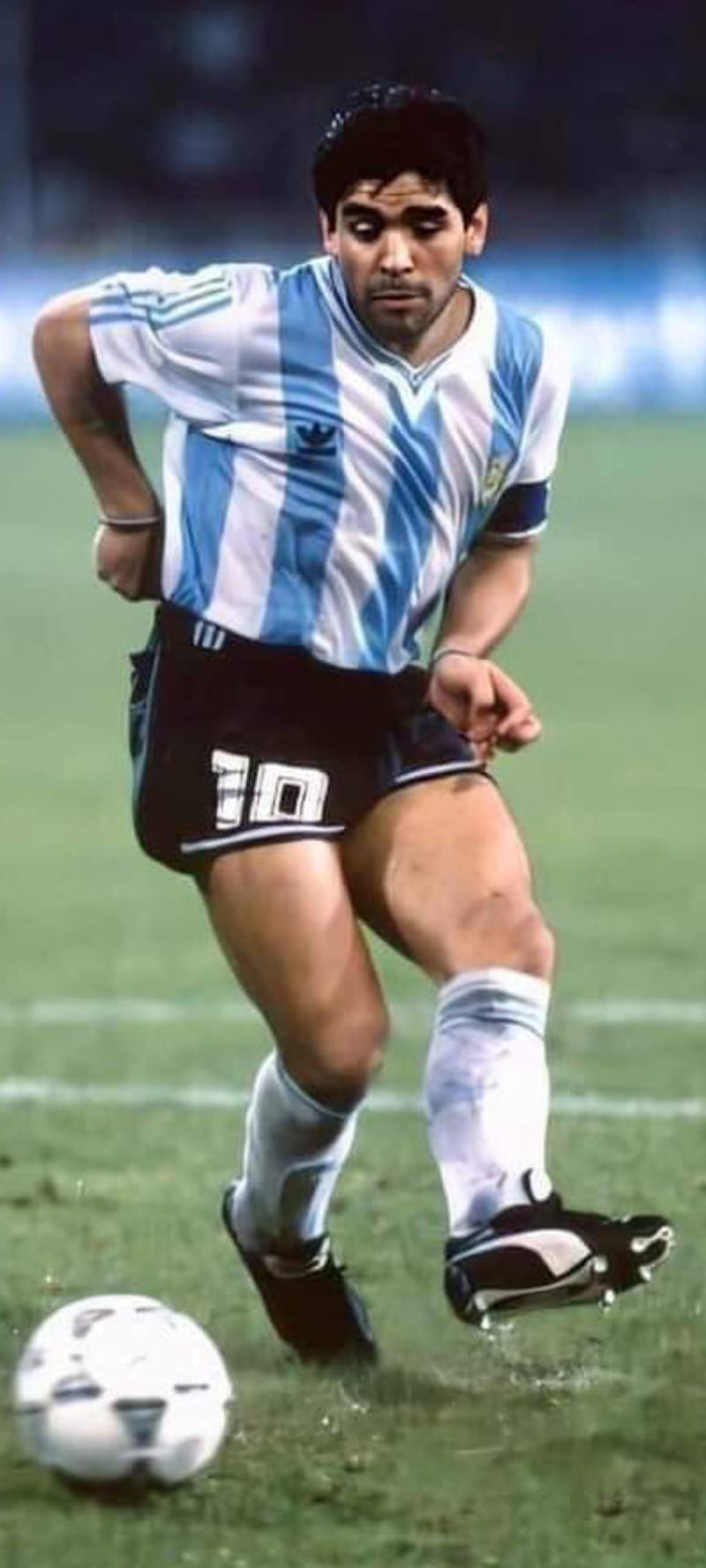Maradona Italy 90, argentina, mundial 90, retro, HD phone wallpaper