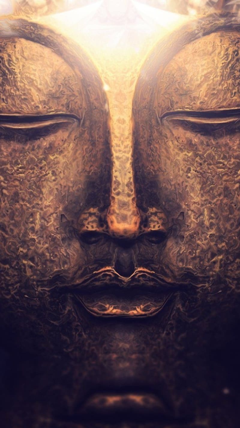 Buddha, Light On Face, lord buddha, god, meditate, HD phone wallpaper ...