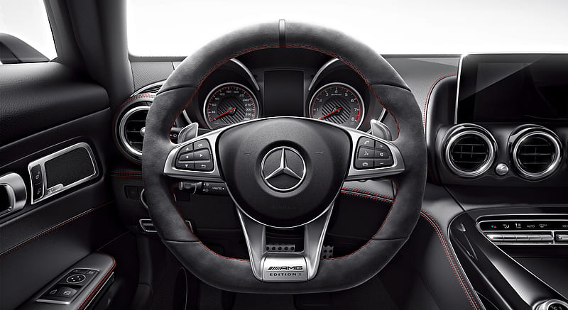 - Interior (Nappa Leather / DINAMICA Microfibre Black) , car, HD wallpaper - Interior (Nappa Leather / DINAMICA Microfibre Black) , car, HD wallpaper