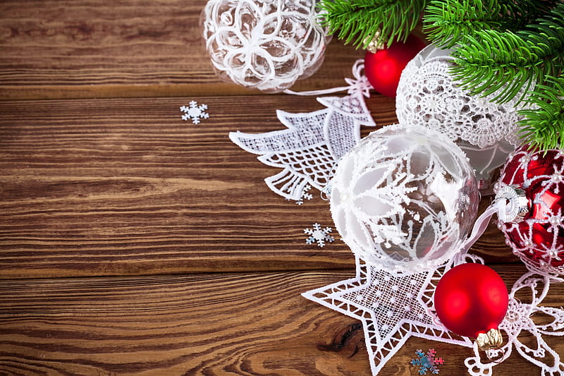 Xmas, merry, balls, christmas, decoration, wood, HD wallpaper | Peakpx