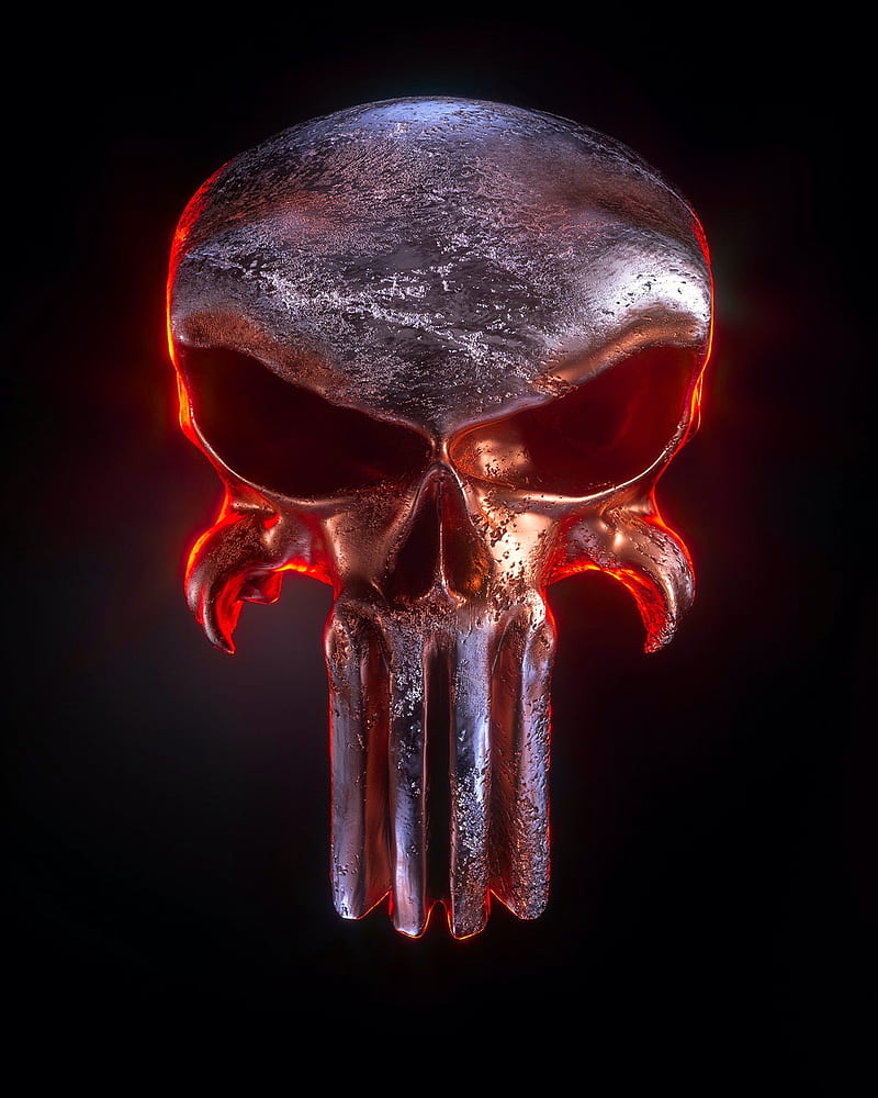 Punisher skull, póster, Fondo de pantalla de teléfono HD | Peakpx