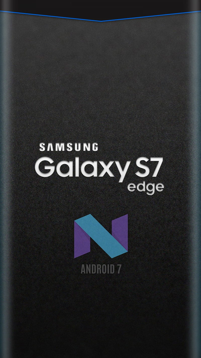 Galaxy s7 Edge, android 7, edge style, nougat, samsung, HD phone wallpaper