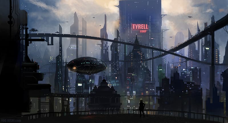 City, Skyscraper, Building, Futuristic, Movie, Blade Runner, Blade Runner 2049, HD wallpaper