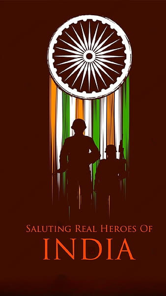 HD wallpaper indian army ke ashoka chakra background animated art thumbnail