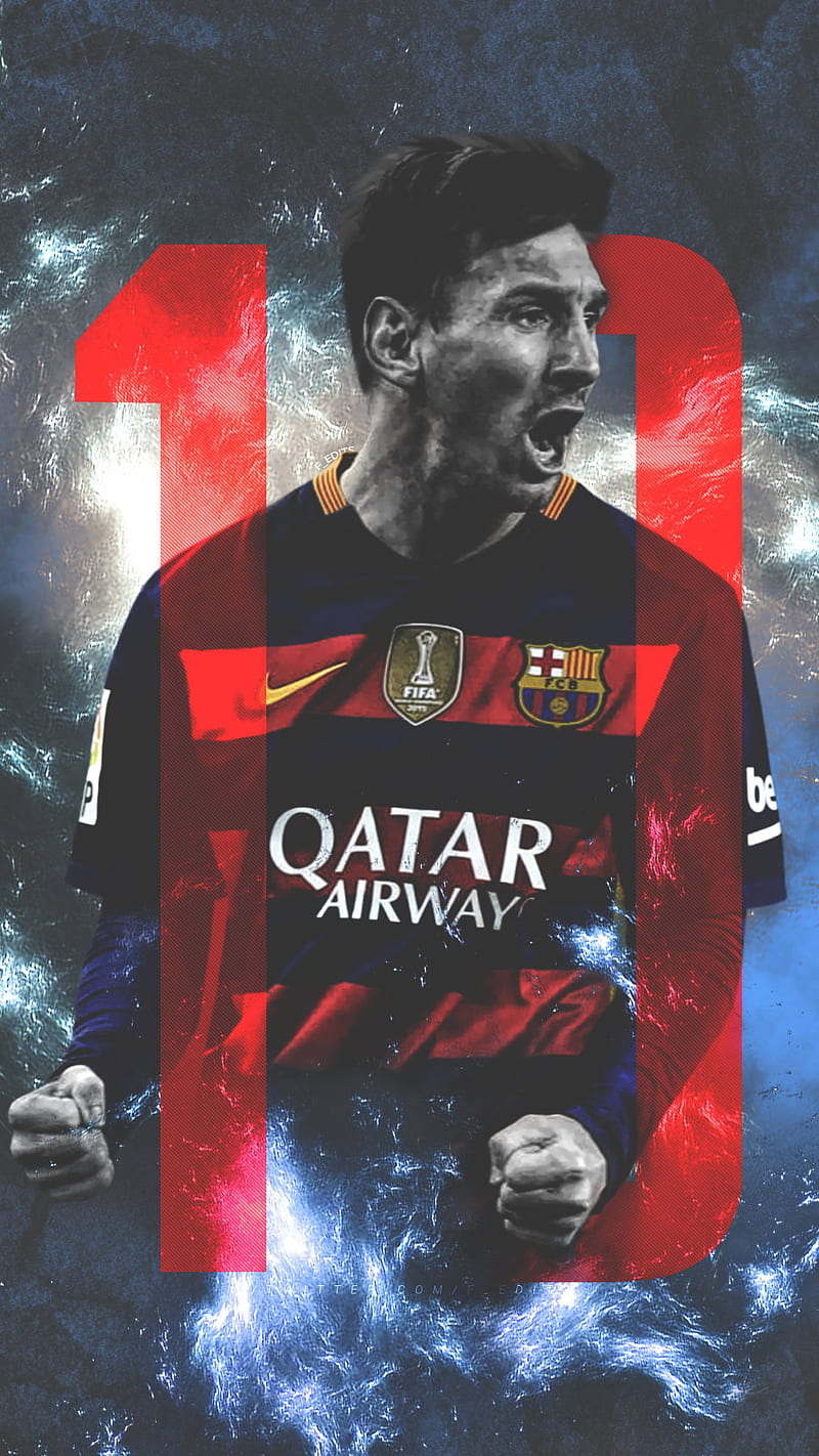 Lionel Messi, barcelona, neymar, suarez, HD phone wallpaper
