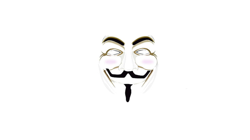 Anonymus Mask 3, anonymus, hacker, computer, mask, HD wallpaper