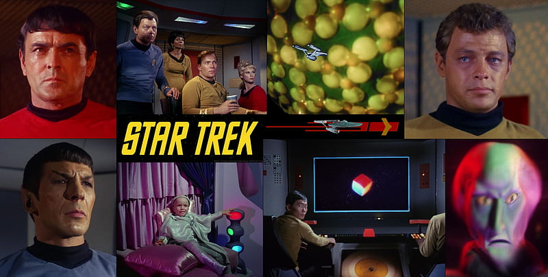 The Corbomite Maneuver, Star Trek Episodes, Bailey, Kirk, Star Trek, Balok, Spock, HD wallpaper
