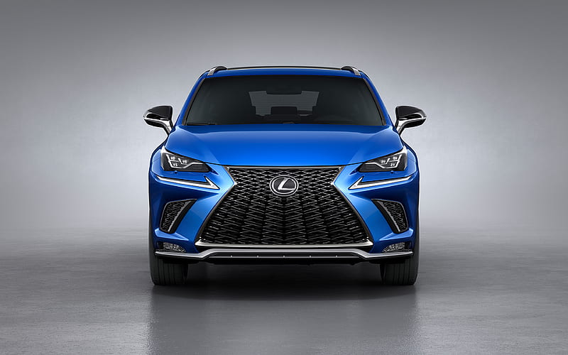 Lexus Nx 18 Front View Facelift New Nx Blue Crossover New Front Lights Hd Wallpaper Peakpx