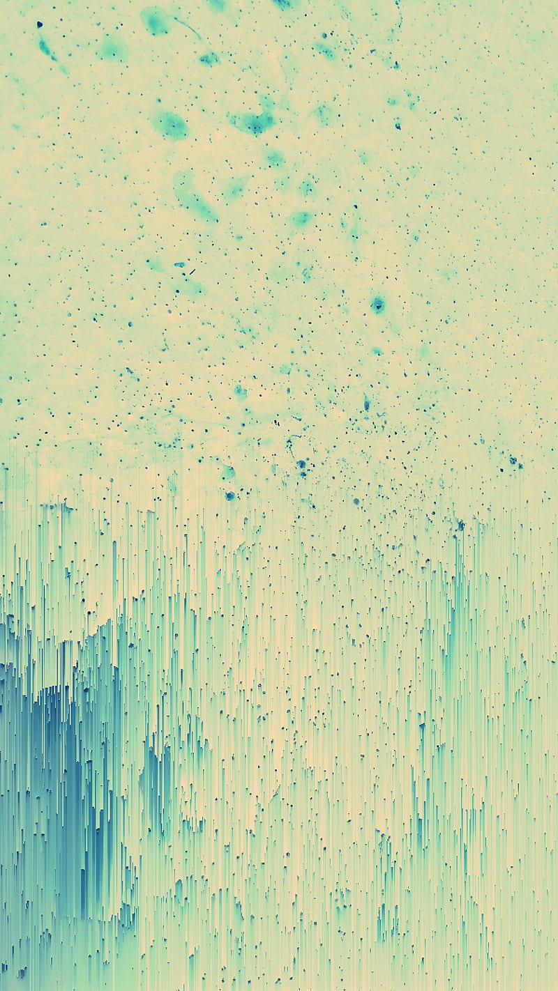 Melting crete, blue, melt, solid, HD phone wallpaper