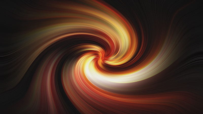 Colorful Funnel Light Lines Abstraction Abstract, HD wallpaper
