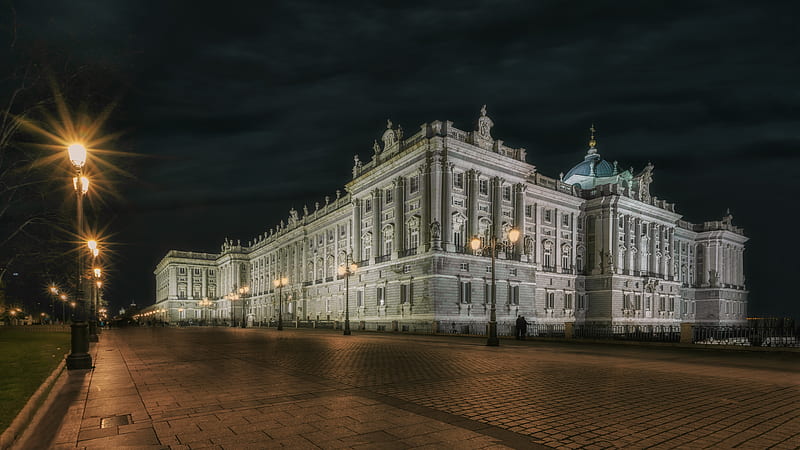 Palaces, Palace, Madrid, Royal Palace of Madrid, Spain, HD wallpaper