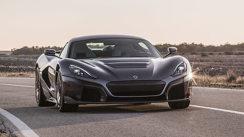 Car, Rimac, Electric Car, Hypercar, Vehicles, Black Car, Rimac Nevera, HD wallpaper Car, Rimac, Electric Car, Hypercar, Vehicles, Black Car, Rimac Nevera, HD wallpaper