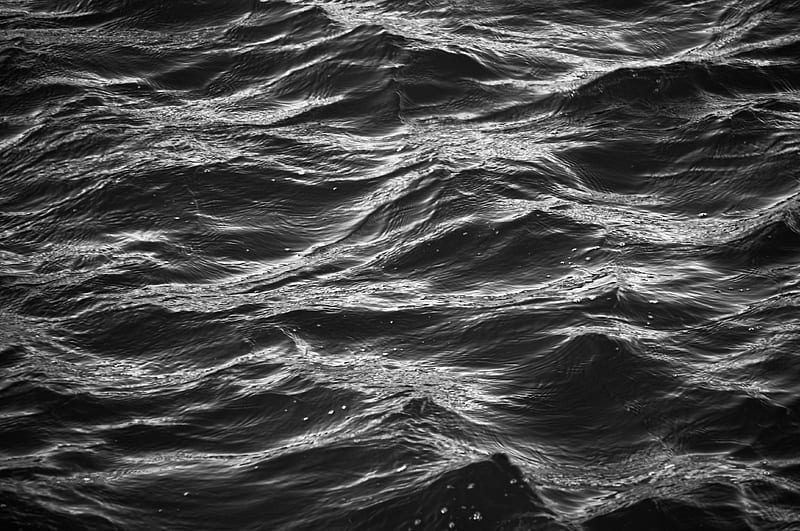 Water wave in grayscale graphy, HD wallpaper | Peakpx