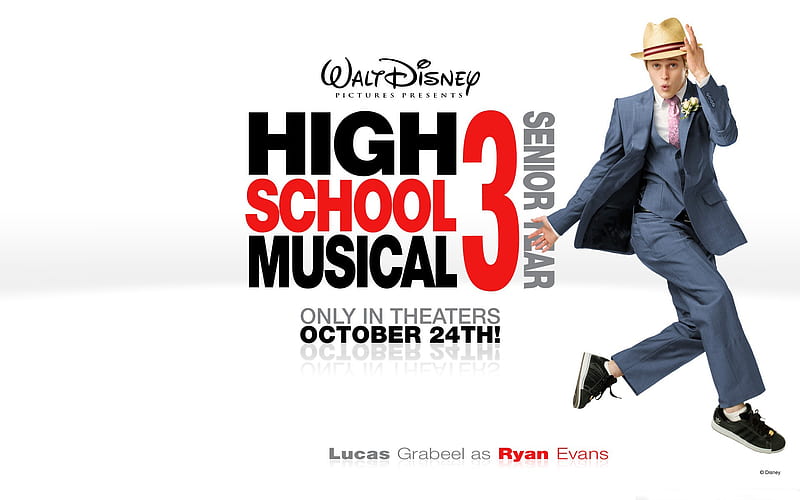 Ryan Evans-High School Musical Movie, HD wallpaper