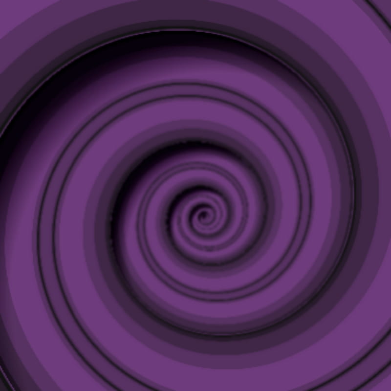 Purple swirl, spiral, art, abstract, hole, HD phone wallpaper