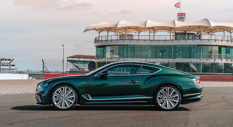 2022 Bentley Continental GT Speed (Color: Verdant) - Side , car, HD wallpaper