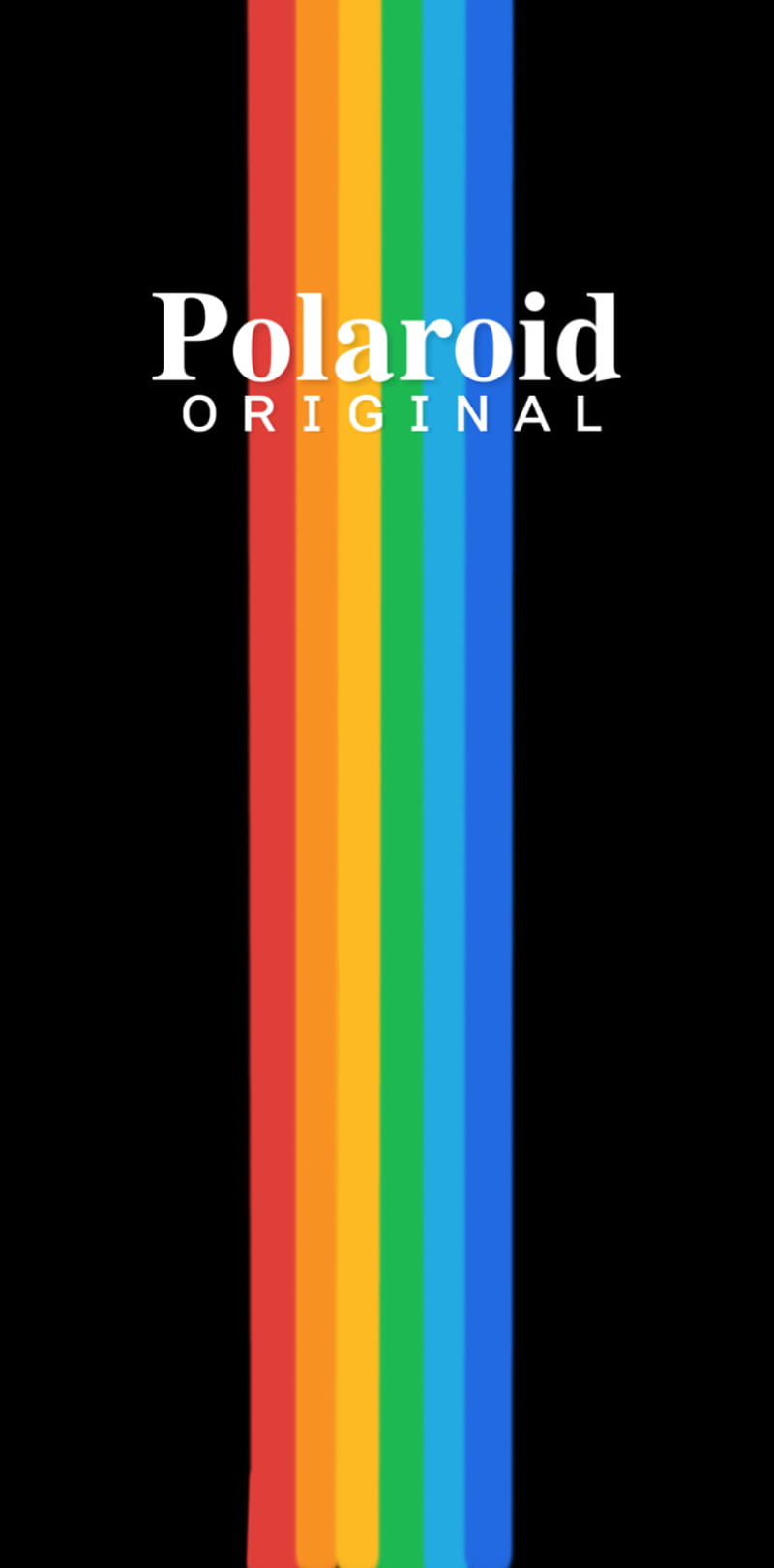 Polaroid originals, arco iris, classic, cores, foto, letter, pride, rainbown, HD phone wallpaper
