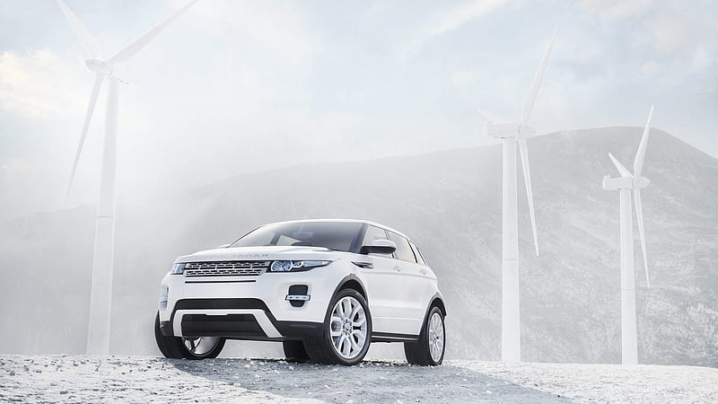 Range Rover White, range-rover, carros, white, HD wallpaper