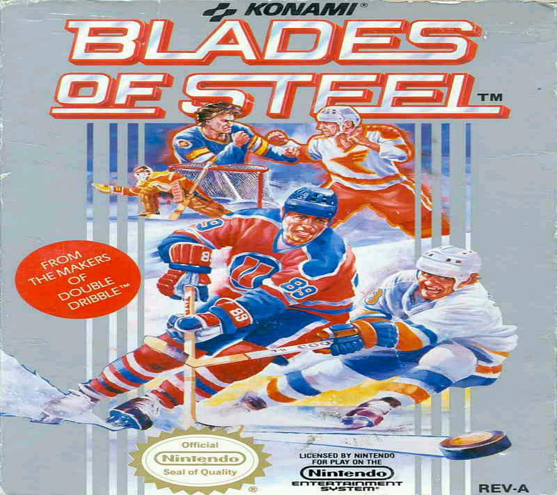 Blades of steel, hockey, konami, nintendo, video games, HD wallpaper
