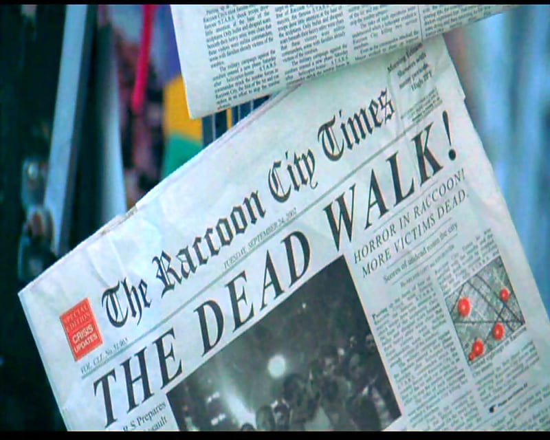 Raccoon City Newspaper - Resident Evil, resident evil, dead, movie, zombie, HD wallpaper
