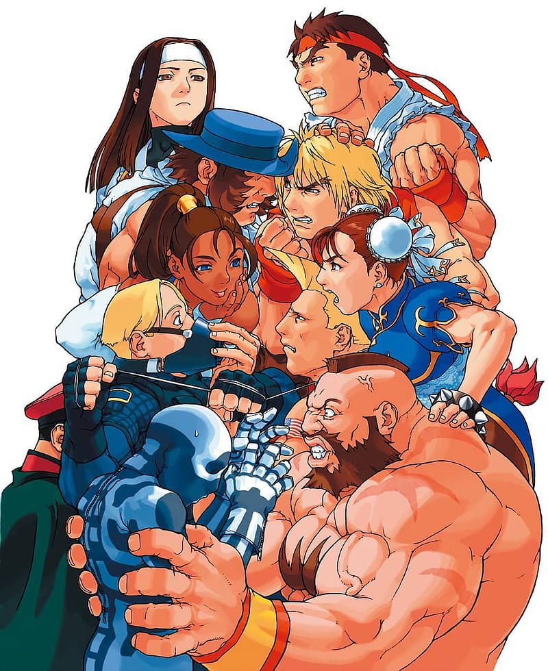 Street Fighter, arika, capcom, chun-li, doctrine dark, fighting, game, ken, ryu, zangief, HD phone wallpaper