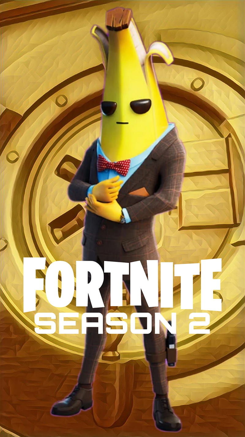 Agent Peely, banana, fortnite, nintendo, playstation, ps4, switch, video game, xbox, HD phone wallpaper