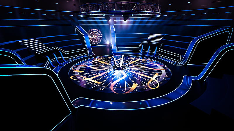 Millionaire TV Studio Set UK 2018, Who Wants to Be a Millionaire, HD wallpaper