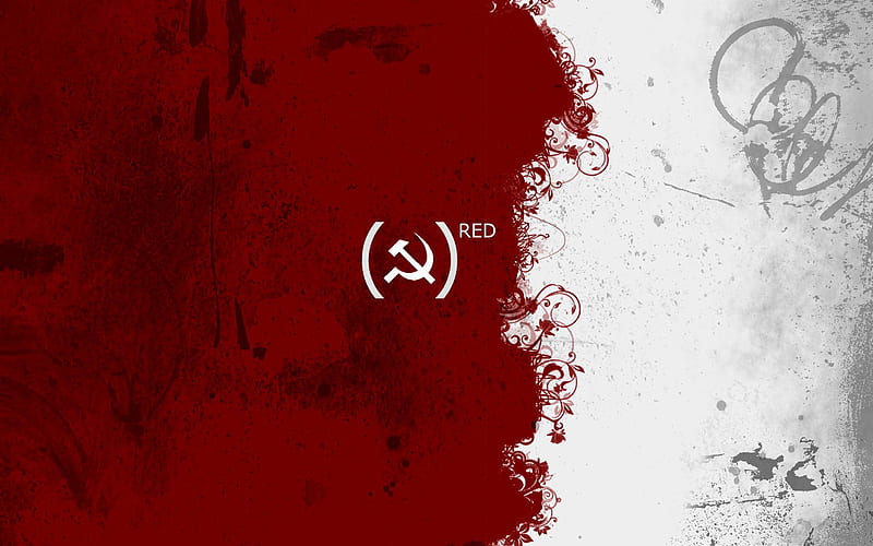 Communist RED, communism, windows, hammer, xp, sickle, HD wallpaper
