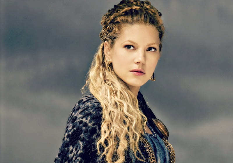 Katheryn Winnick as Lagertha, Katheryn Winnick, girl, actress, Vikings, tv series, blonde, woman, Lagertha, HD wallpaper